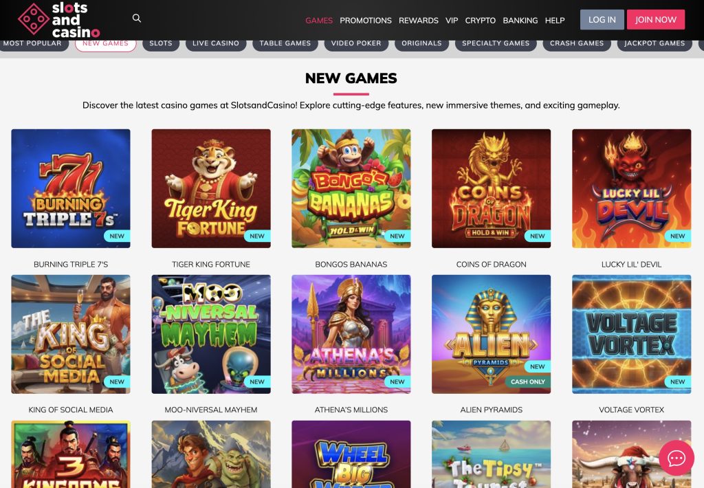 Slots and Casino NY Online Casino